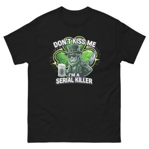 Dont Kiss Me “Brawler” Short-Sleeve T-Shirt (Black)