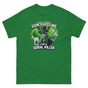 Dont Kiss Me "Brawler" Short-Sleeve T-Shirt (Turf Green)
