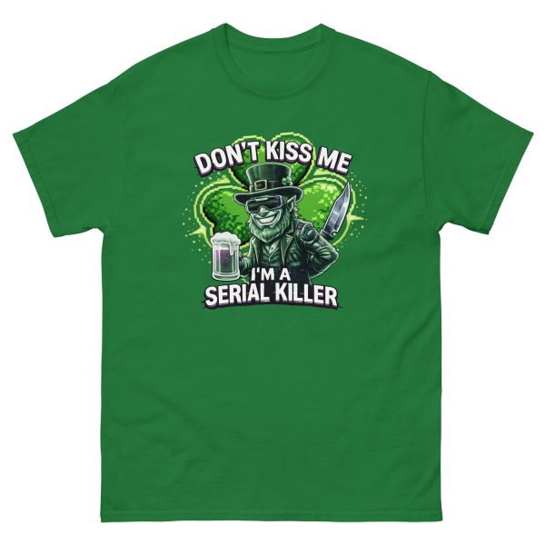 Dont Kiss Me “Brawler” Short-Sleeve T-Shirt (Turf Green)