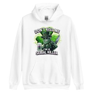 Dont Kiss Me “Brawler” Hoodie (White)